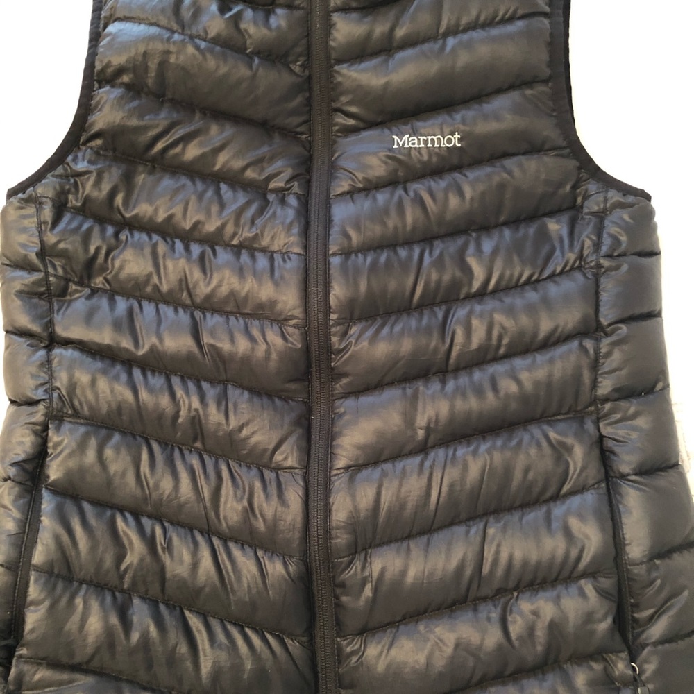 Marmot down vest (black) - Picture 4 of 5